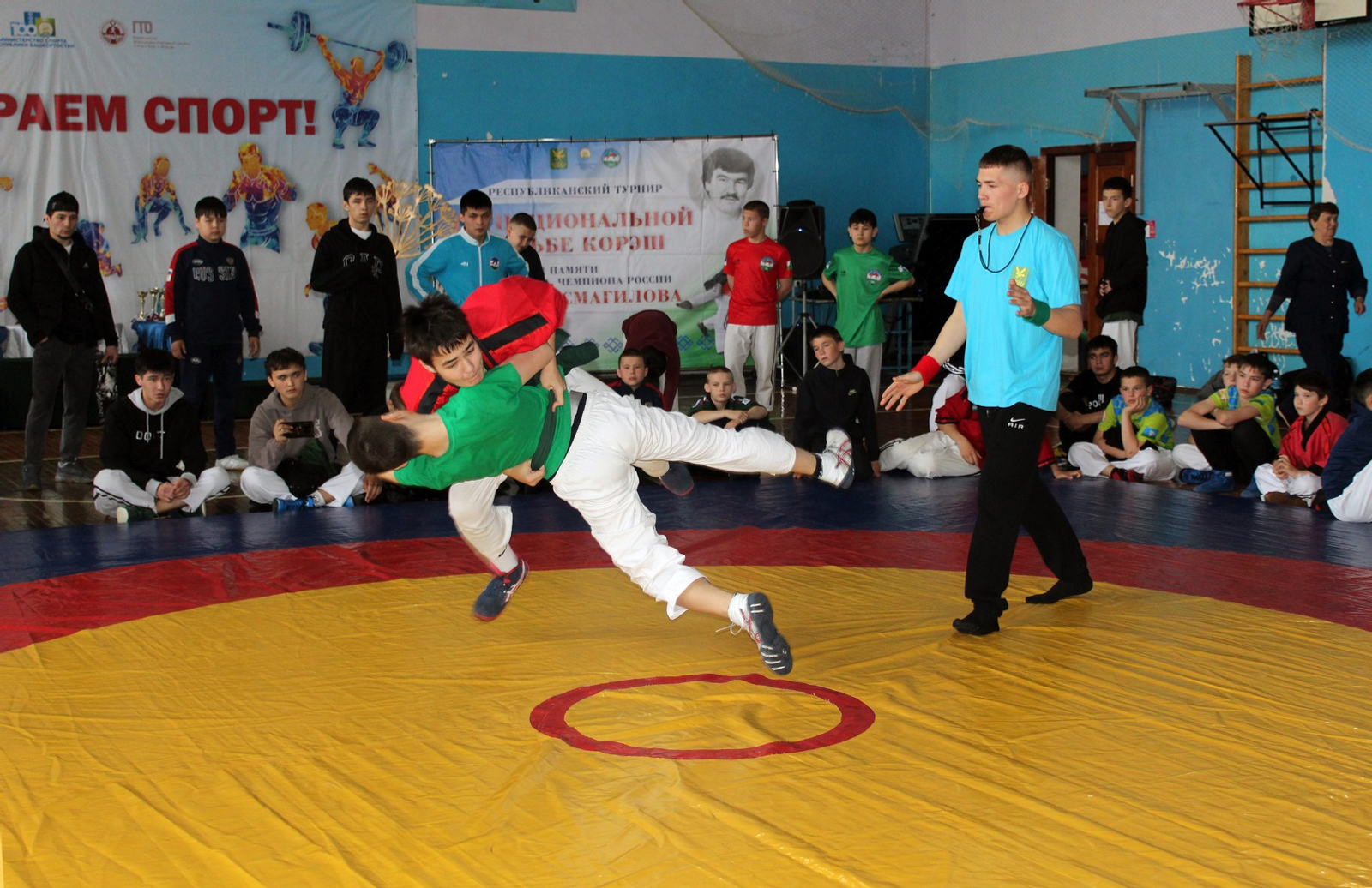 В Башкирии прошел XXI Открытый республиканский турнир по борьбе корэш