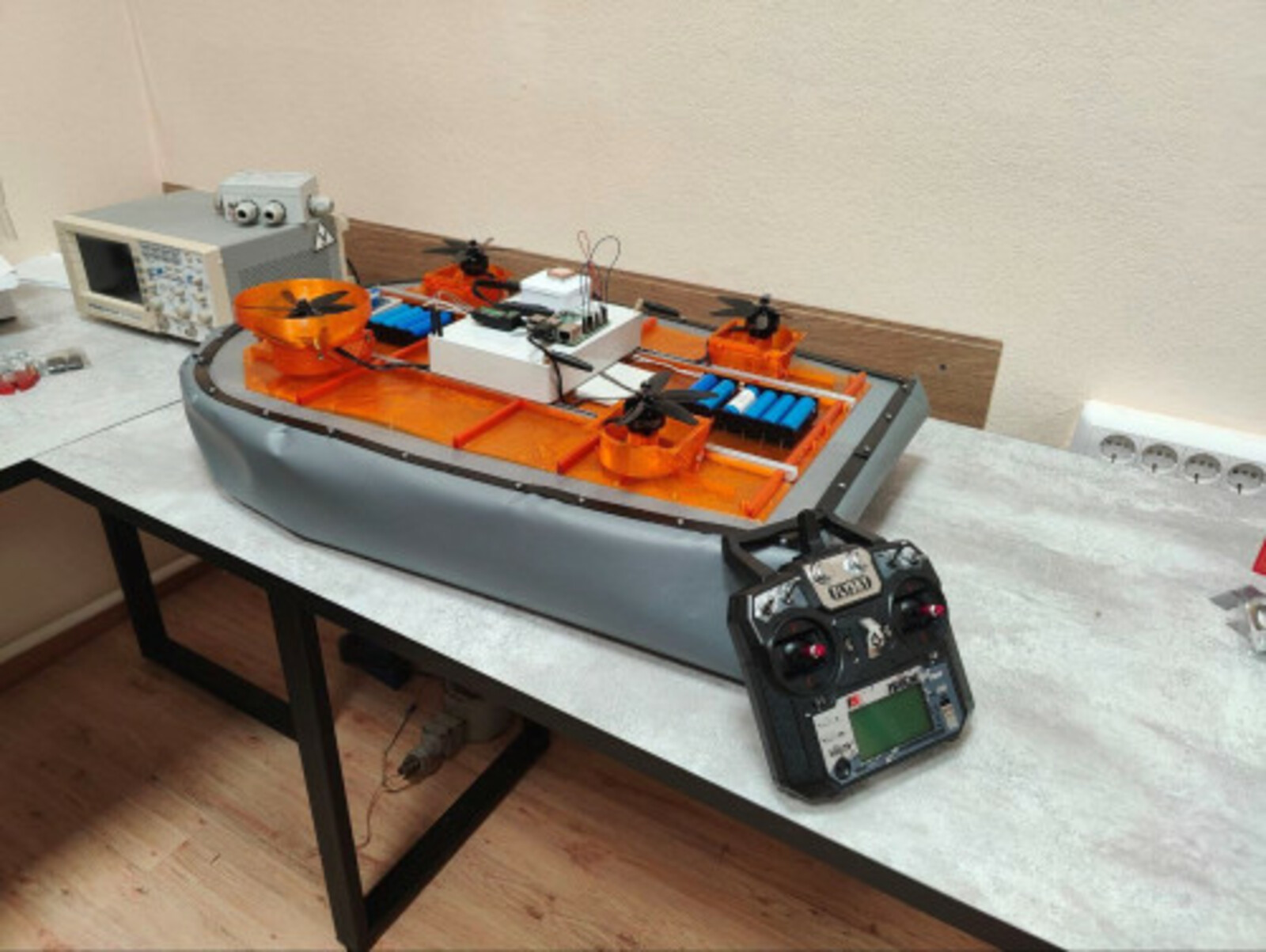 В Межвузовском кампусе Уфы разработали прототип мобильной робоплатформы для труд