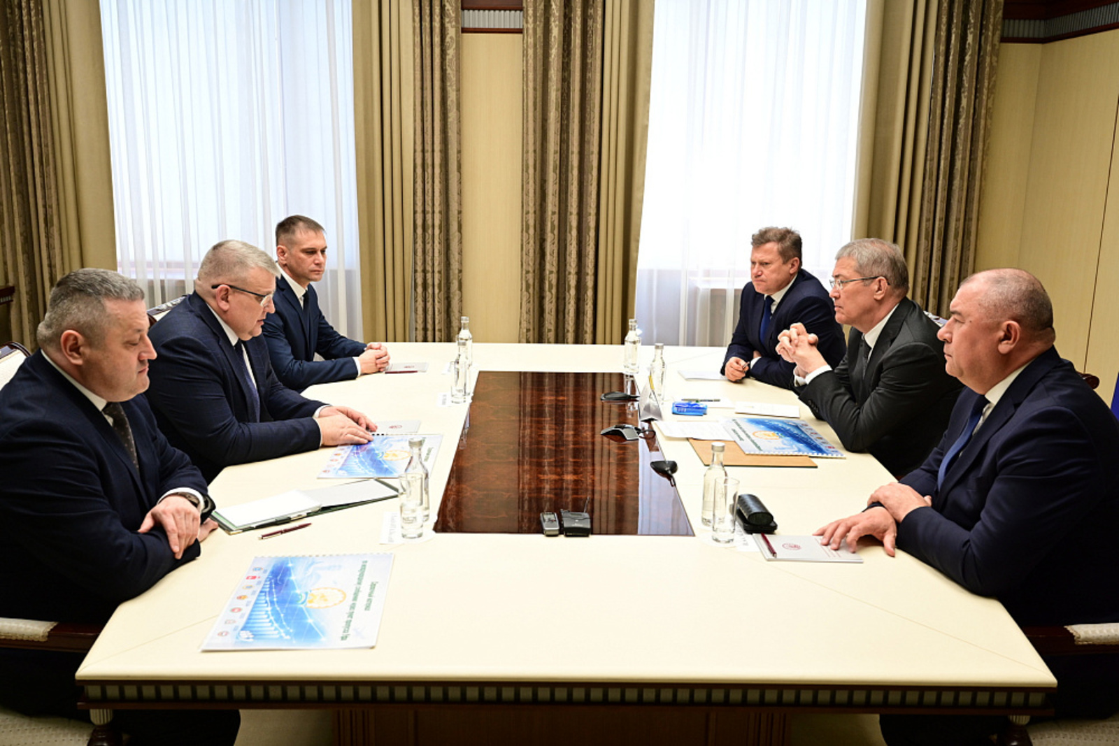 Встреча с начальником Пограничного управления ФСБ России