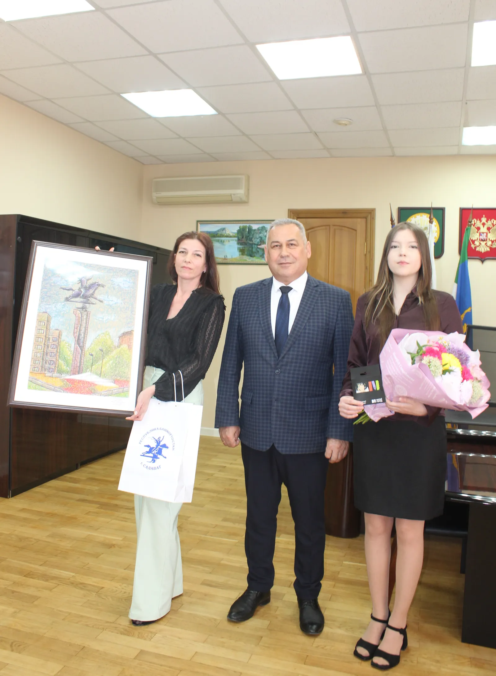 Салауат рухы йәш рәссам ижадында
